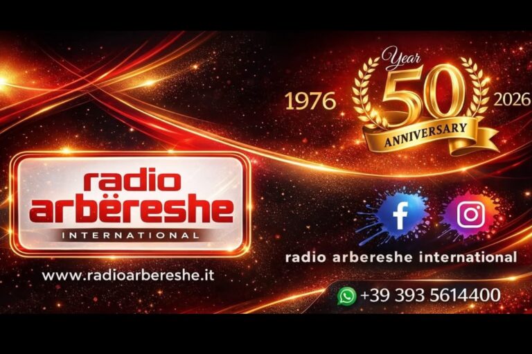 Radio Arbëreshe International compie 50 Anni