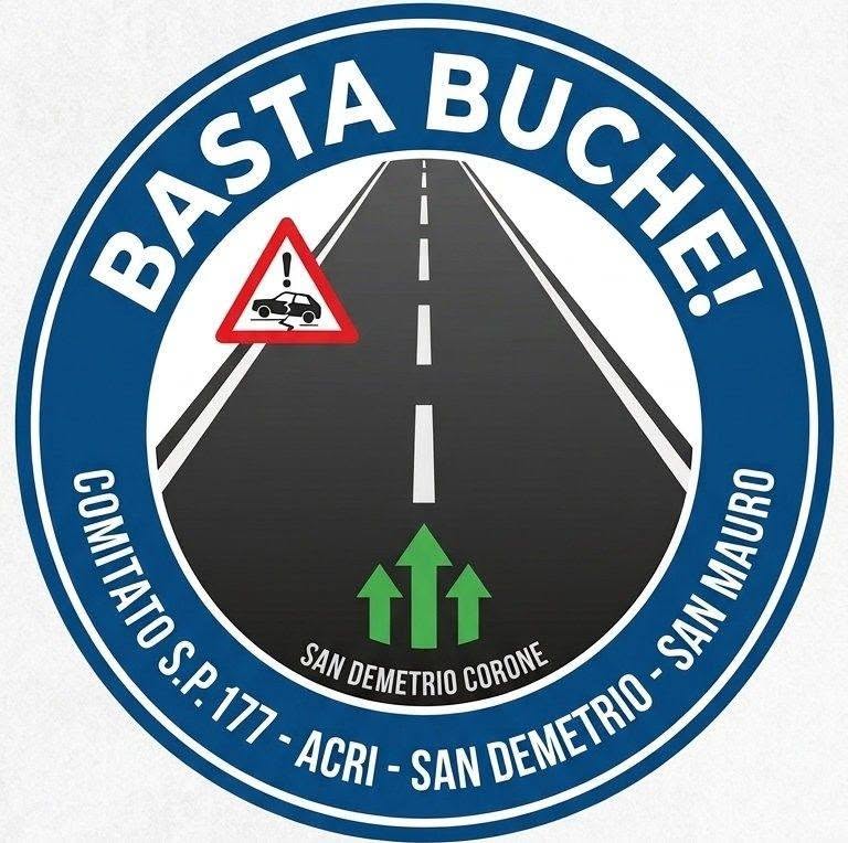 San Demetrio Corone, nasce il Comitato “Basta Buche sulla SP177” per la sicurezza del territorio