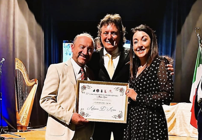 Importante riconoscimento all’avv. Adriano D’Amico: primo posto al concorso internazionale Amico Rom 2026